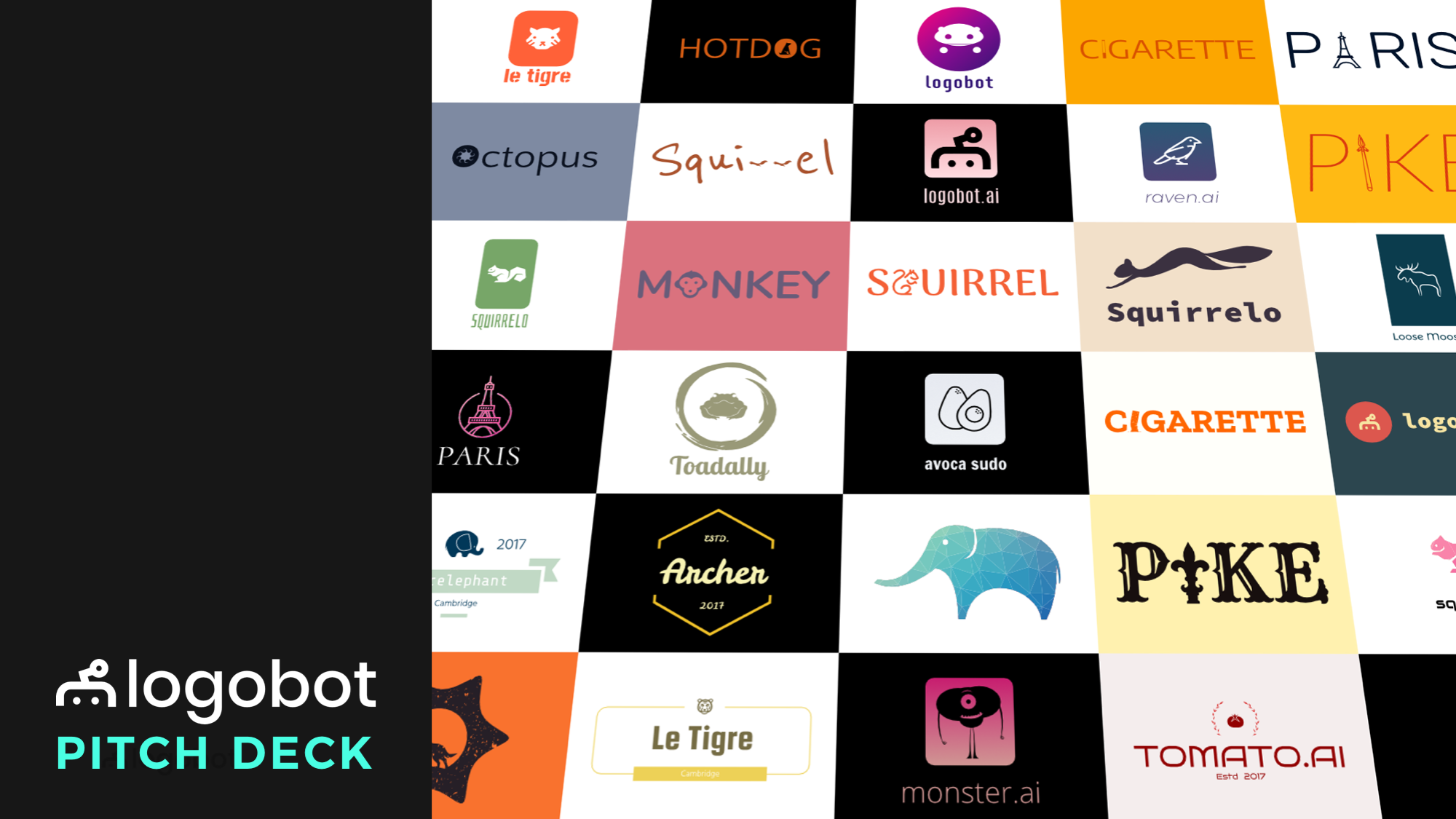 Logobot pitch deck
