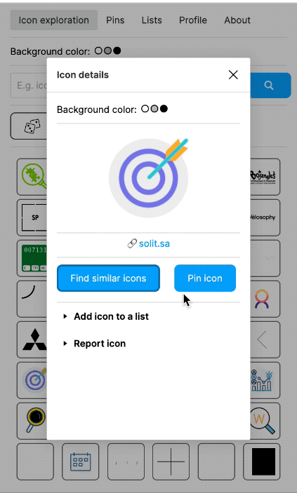 Quiver Figma plugin demo - Pins